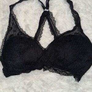 Victoria's Secret Black Lace Racerback Bralette